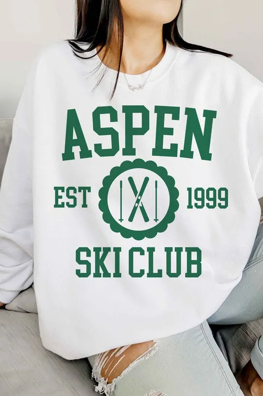 ASPEN SKI CLUB OVERSIZED SWEATSHIRT