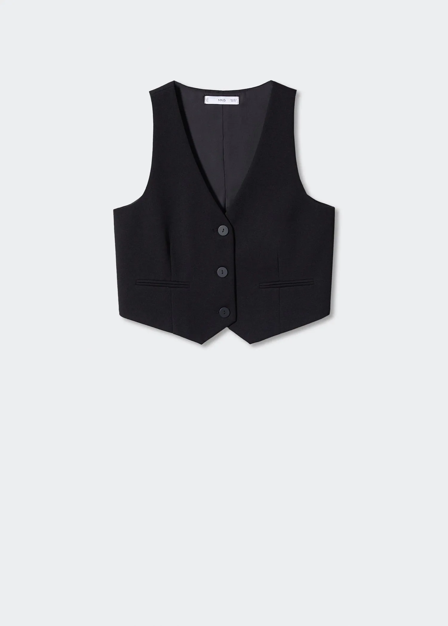 Buttons suit waistcoat