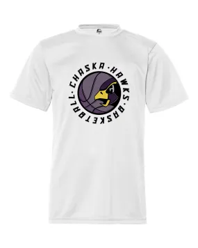 Chaska Hawks Basketball Performance Tee. Youth & Adult