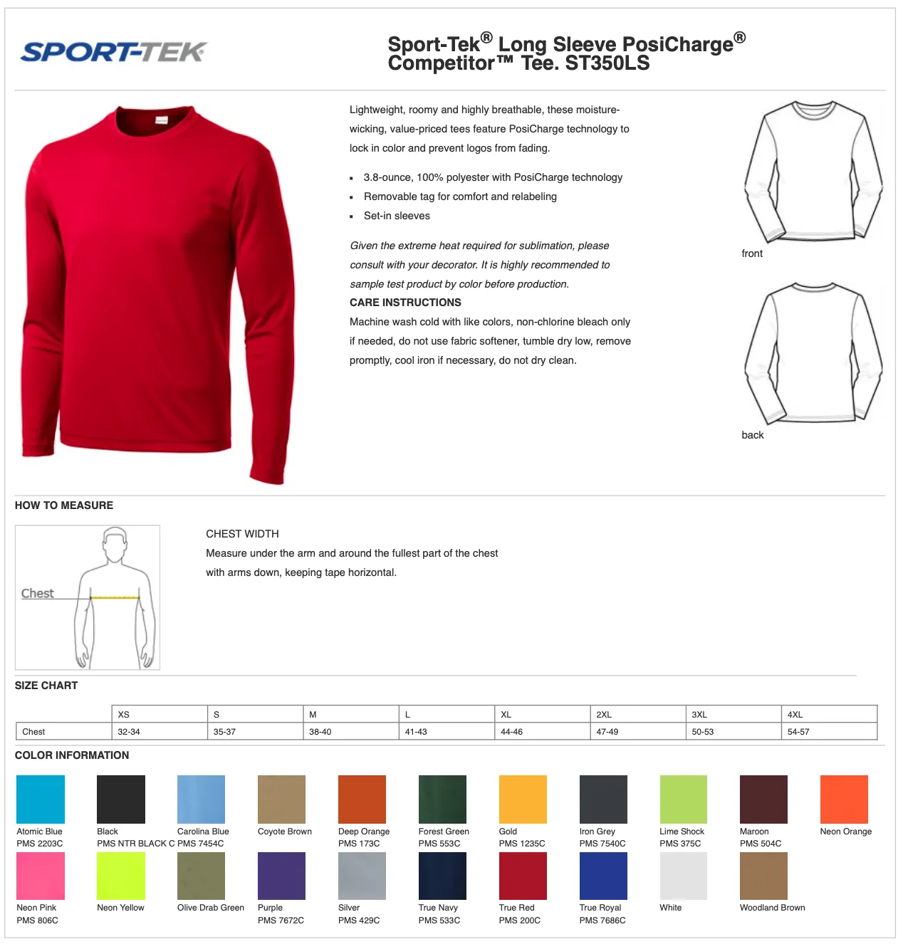 Drew Jordan Long Sleeve Performance shirt