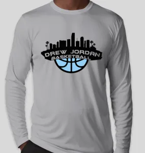 Drew Jordan Long Sleeve Performance shirt