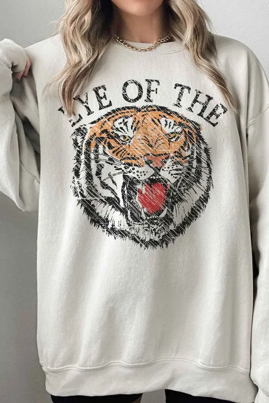 EYE OF THE TIGER OVERSIZED SWEATSHIRT