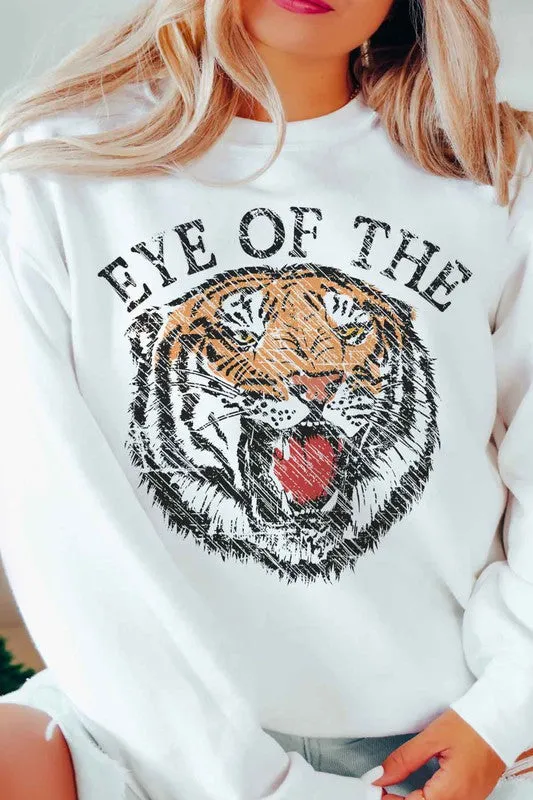 EYE OF THE TIGER OVERSIZED SWEATSHIRT