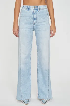 Far Out High Rise Jean in Cupid