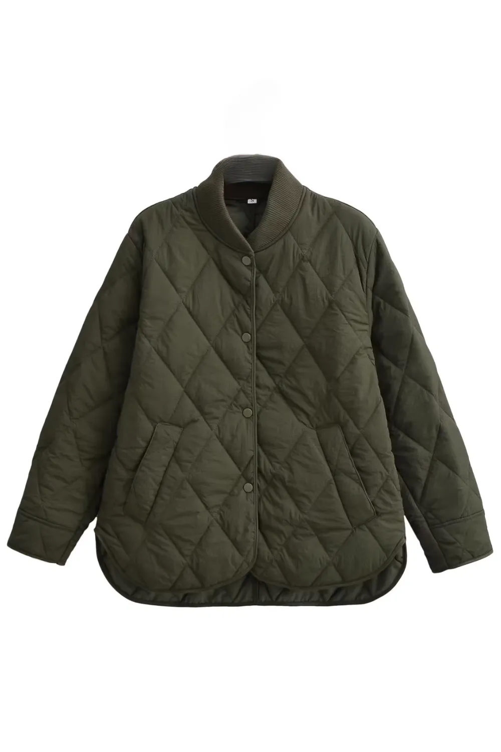 'Finley' Diamond Quilted Cotton Jacket (2 Colors)