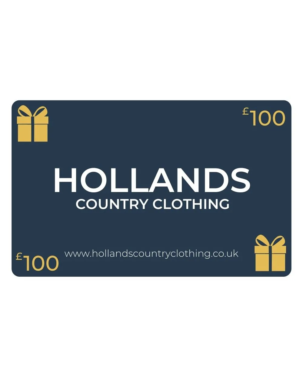 Hollands Country Clothing Gift Cards