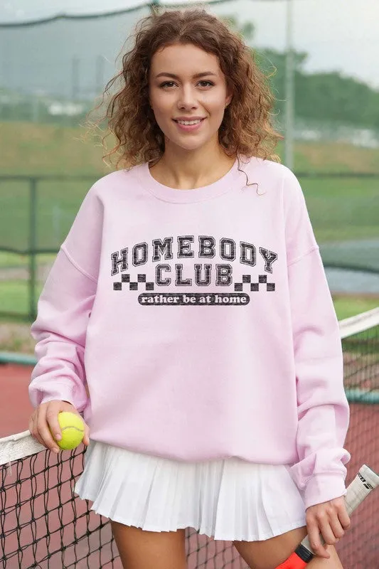 HOMEBODY CLUB OVERSIZED SWEATSHIRT