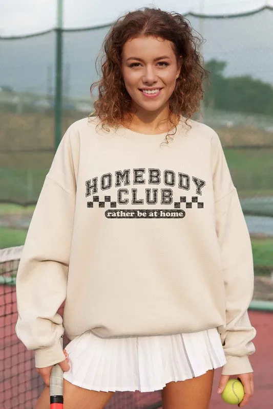 HOMEBODY CLUB OVERSIZED SWEATSHIRT