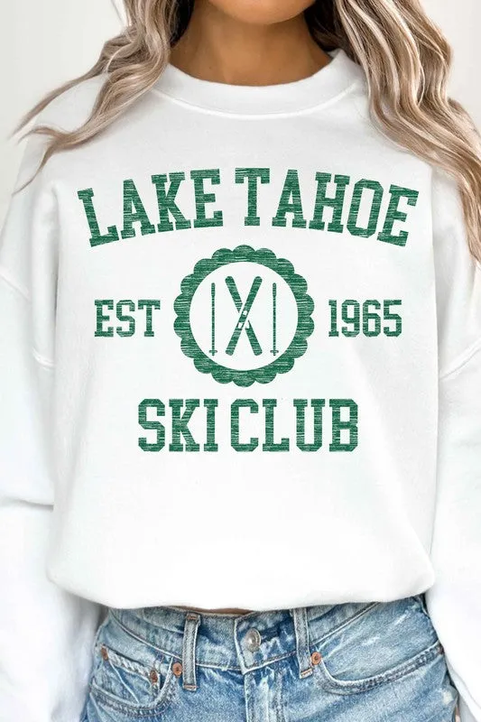 LAKE TAHOE SKI CLUB OVERSIZED SWEATSHIRT