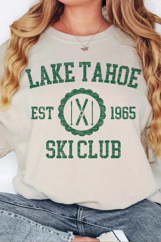 LAKE TAHOE SKI CLUB OVERSIZED SWEATSHIRT