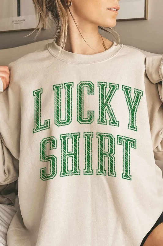 LUCKY SHIRT ST PATRICKS OVERSIZED SWEATSHIRT