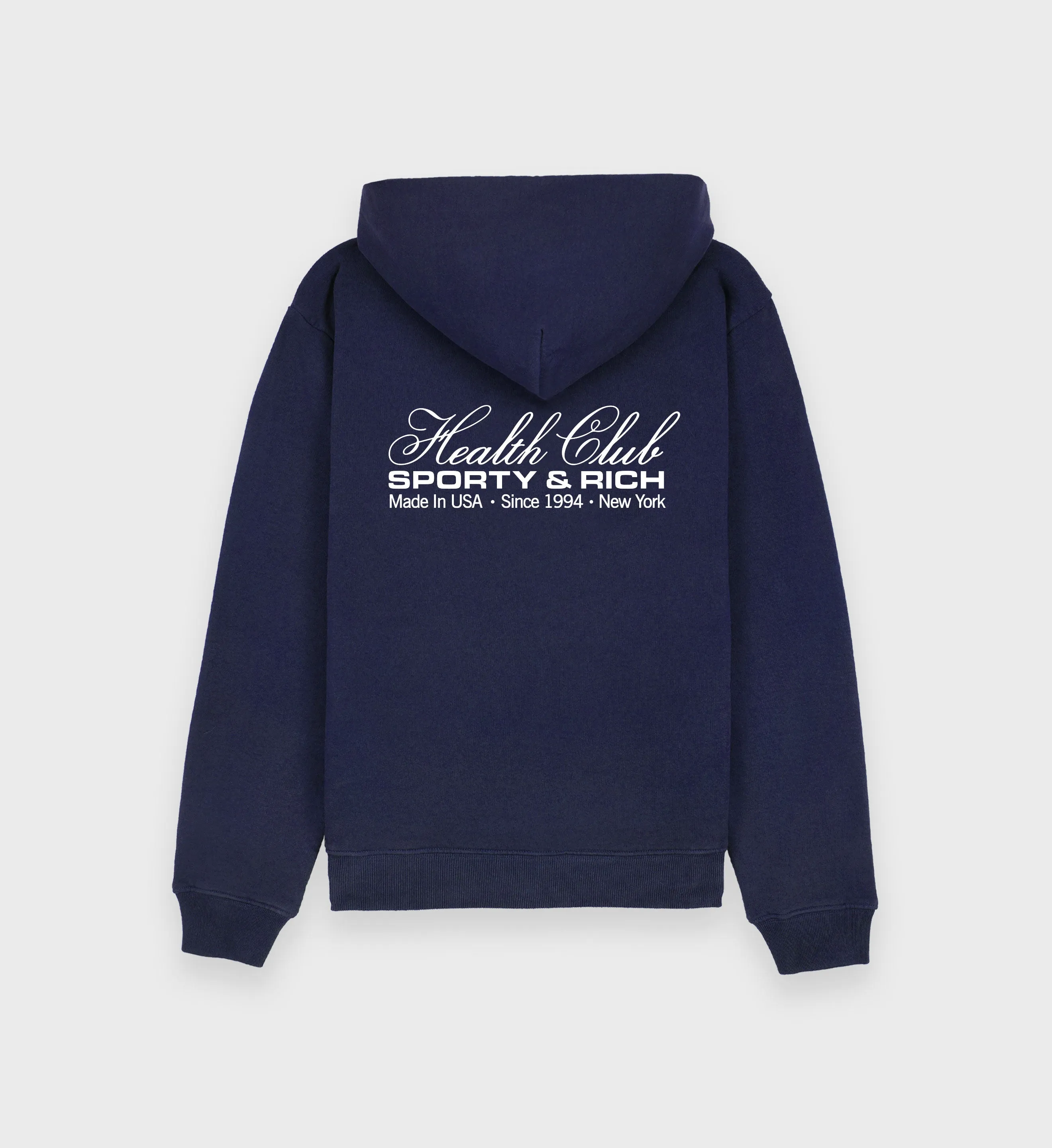 Made In USA Hoodie - Navy/White