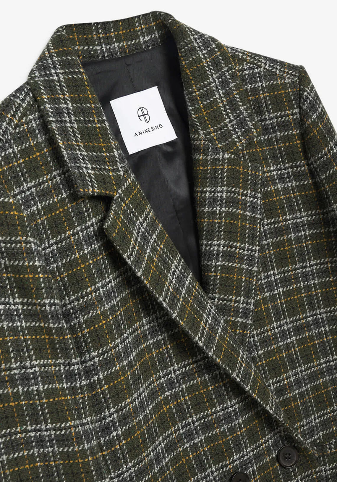 MADELEINE BLAZER GREEN PLAID