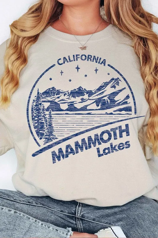 MAMMOTH LAKES CALIFORNIA OVERSIZED SWEATSHIRT