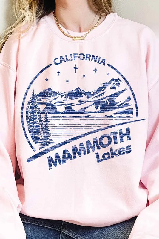 MAMMOTH LAKES CALIFORNIA OVERSIZED SWEATSHIRT