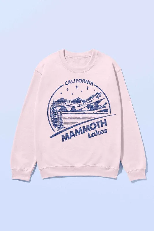 MAMMOTH LAKES CALIFORNIA OVERSIZED SWEATSHIRT