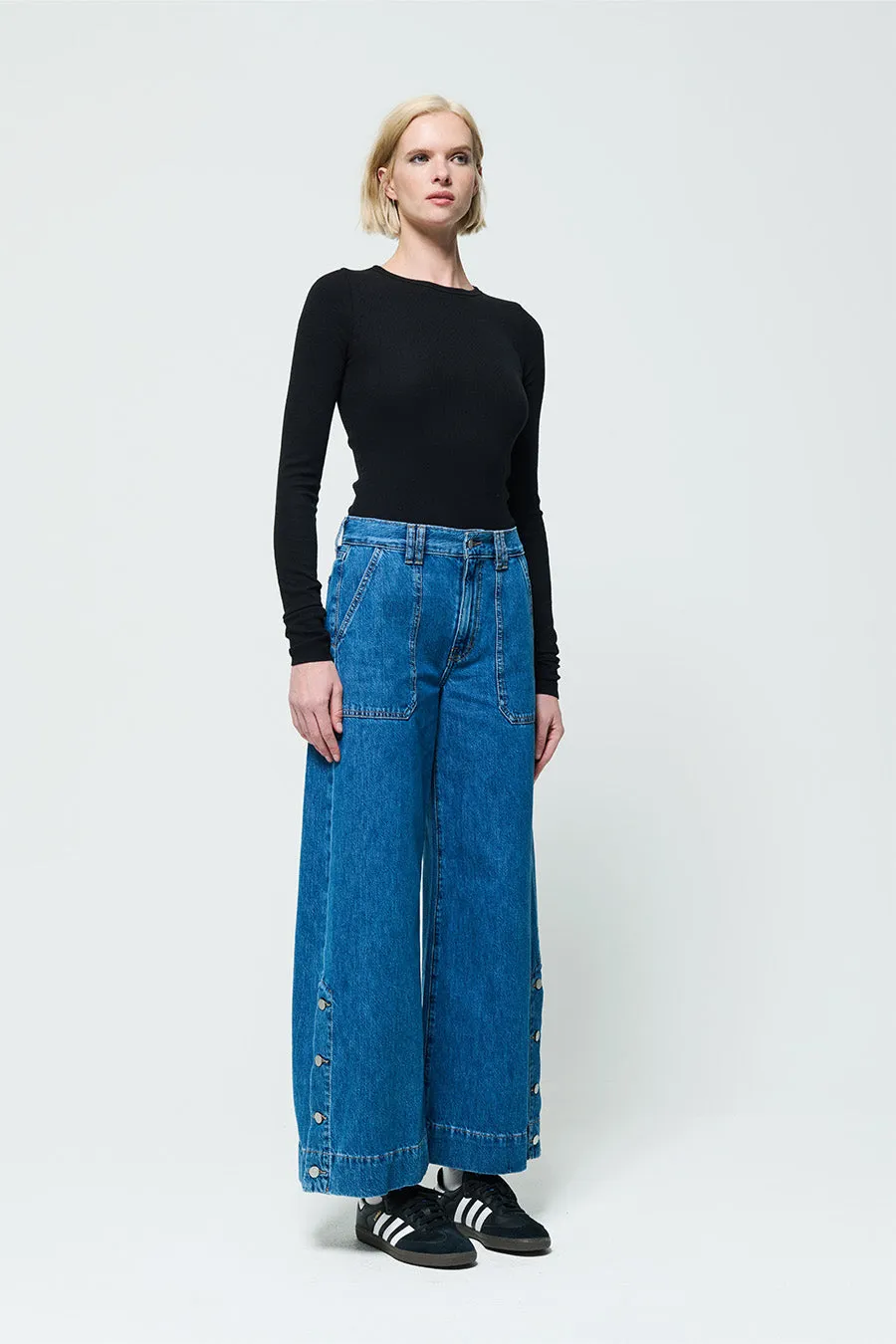 Matis Ultra Wide Leg - Fall Breeze