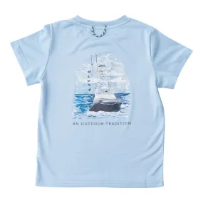 Performance T-Shirt - Powder Blue