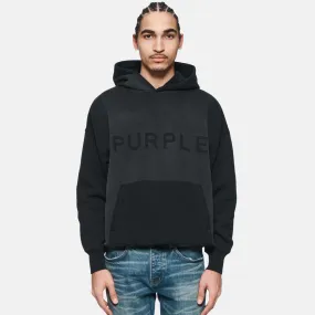 Purple Brand Shadow Wordmark Oversized Hoodie