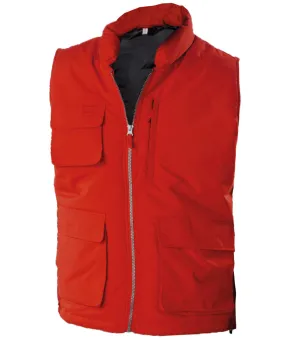 Red - Quilted bodywarmer