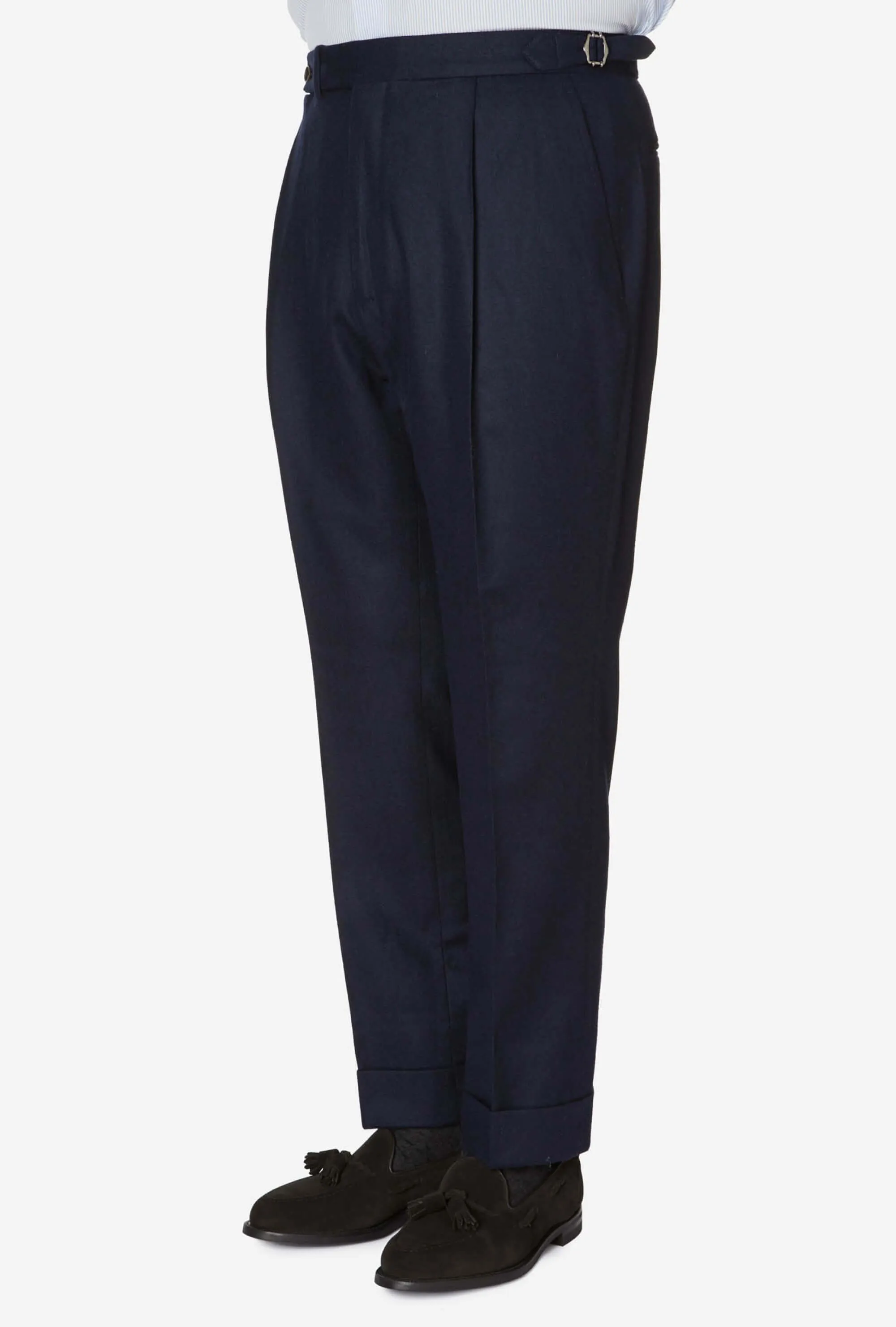 Tailored Trouser Navy Flannel