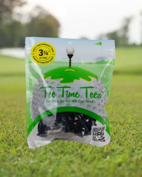 The 'Bubble' Golf Tee - Black