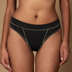 The Workout Thong - Black