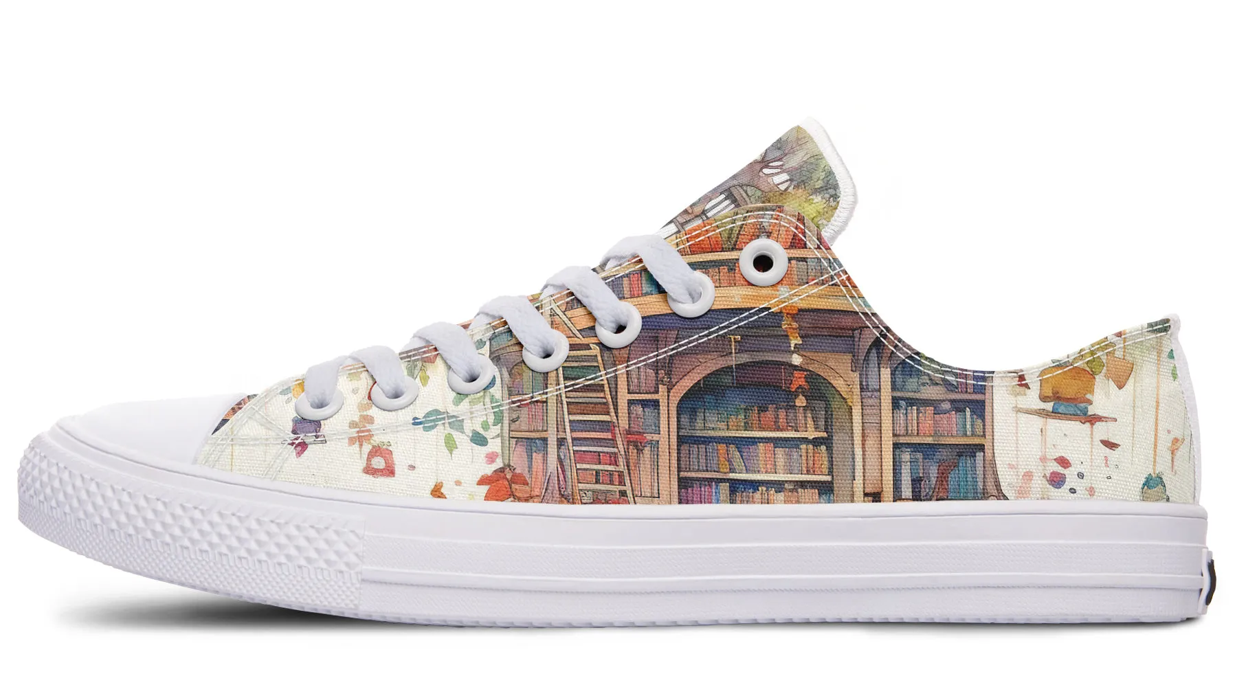 Tree Library Low Tops