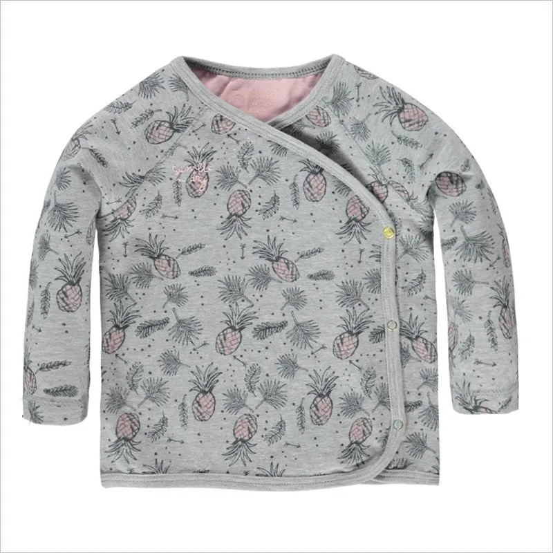 Tumble N Dry Girls Naomi Girls ZERO Cardigan in Light Grey Melange