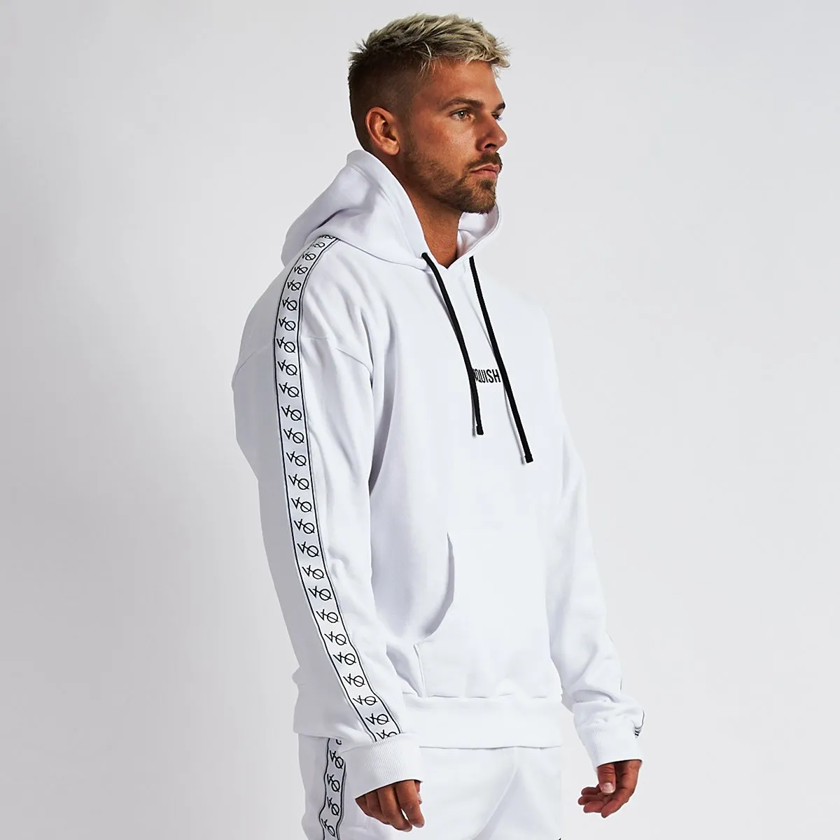 Vanquish LT v2 Men's White Oversized Hoodie