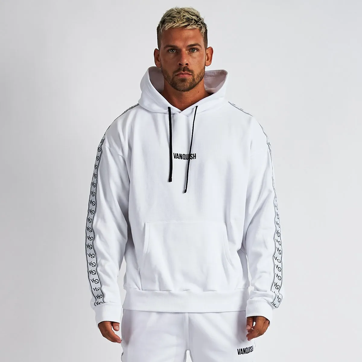 Vanquish LT v2 Men's White Oversized Hoodie