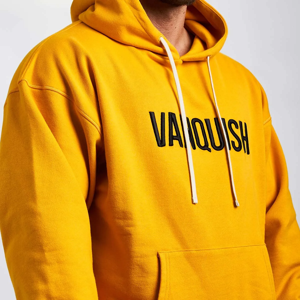 Vanquish Warm Up v2 Yellow Oversized Hoodie