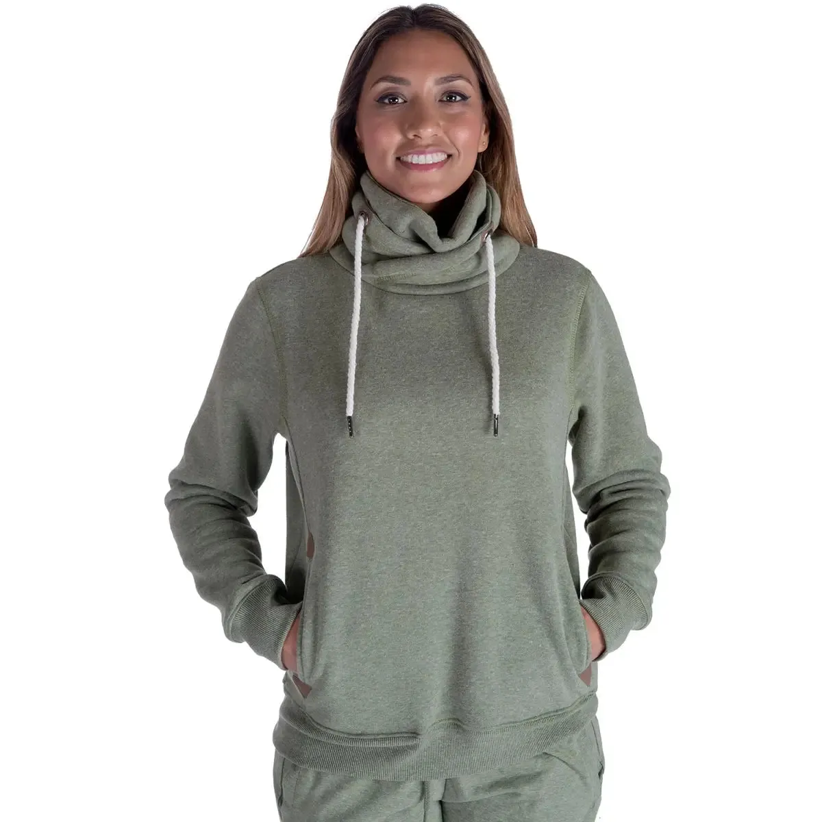 Women’s Pullover with Oversized Cowl Neck