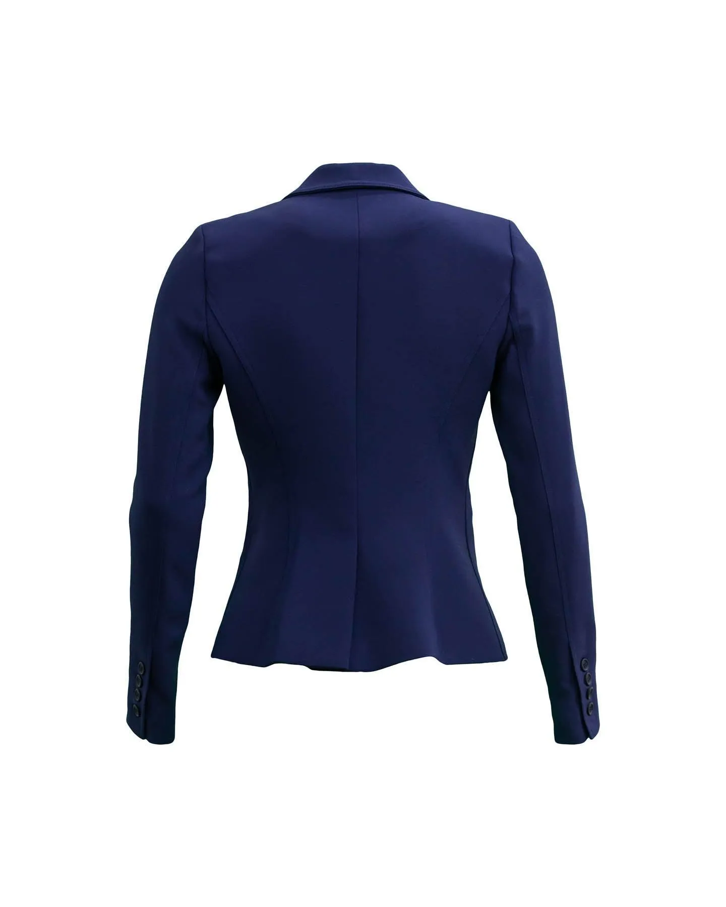 Wrap Blazer In Navy