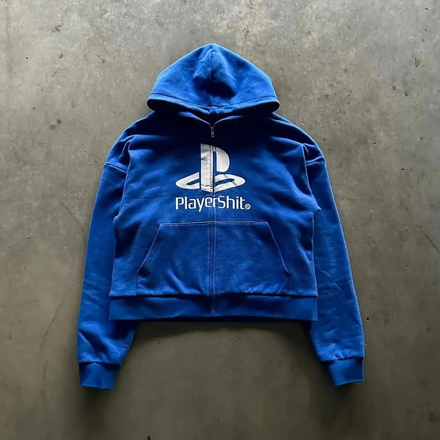 Y2k Oversized Play Logo Hoodie