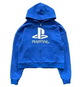 Y2k Oversized Play Logo Hoodie