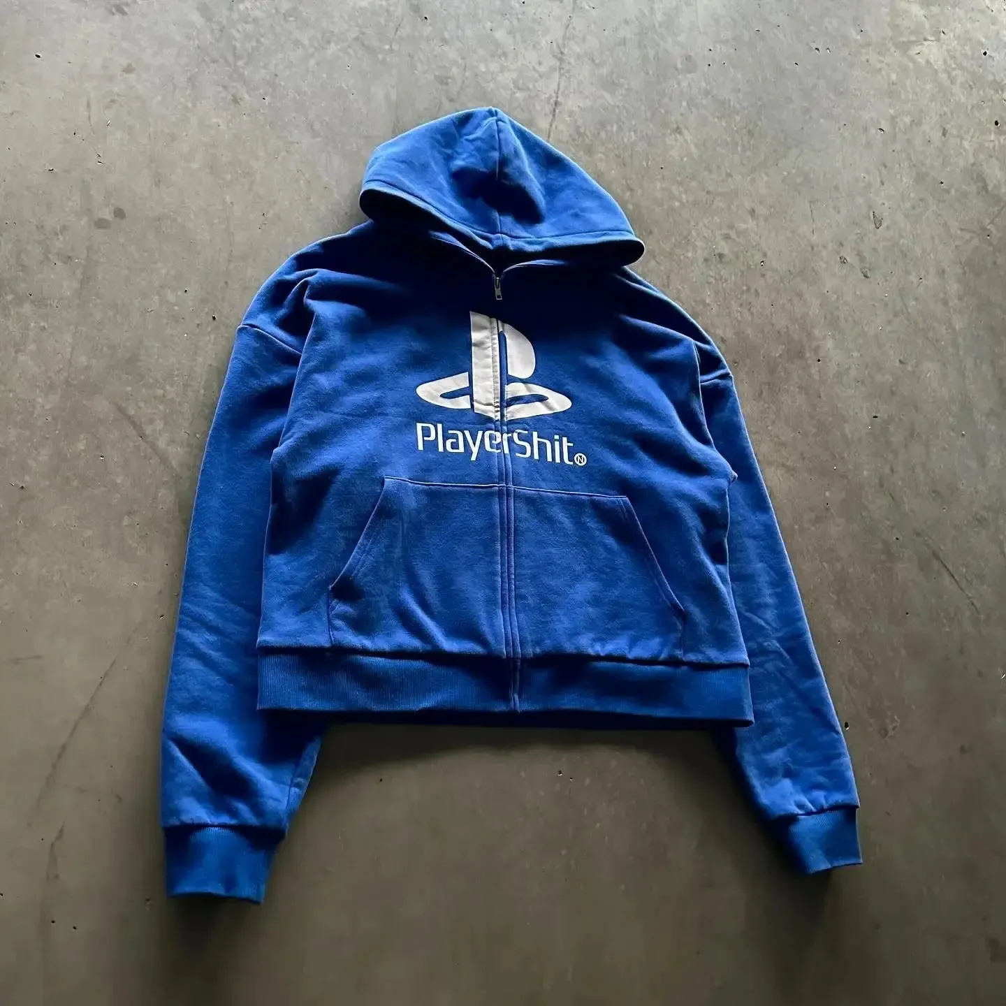 Y2k Oversized Play Logo Hoodie